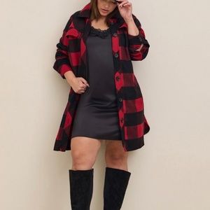 Torrid Flannel Jacket size 2